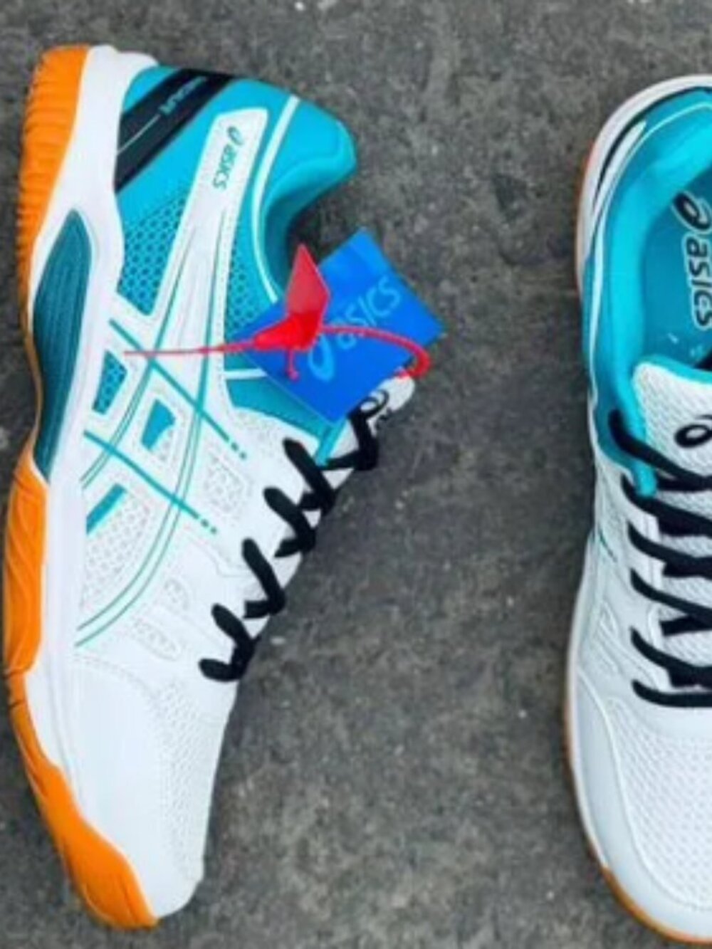 ASICS Gel-Rocket Indoor Court Shoes White/Blue
